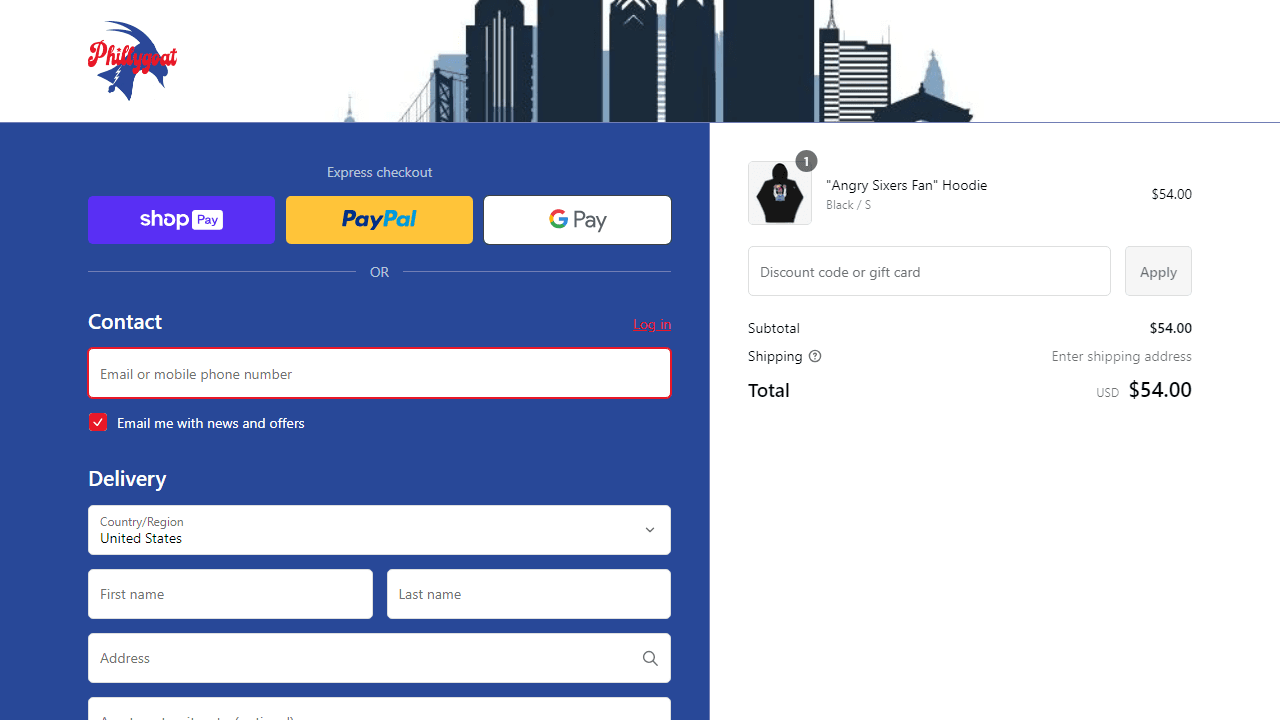 How to apply Phillygoat coupon code